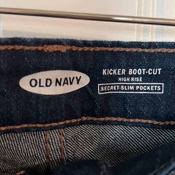 Old Navy Kicker Boot secret slim pockets Jeans 16 - Picture 5 of 7